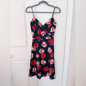 Floral Linen Dress
